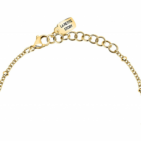 Bracciale elegante placcato in oro con ciondoli Friendship LPS05ARR84
