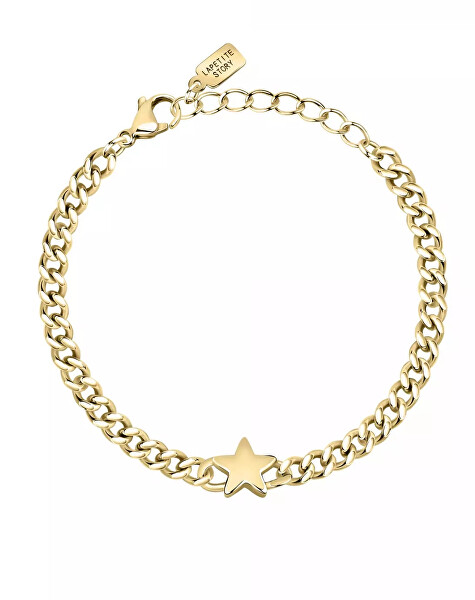 Vergoldetes Armband mit einem Sternchen Friendship LPS05ARR77