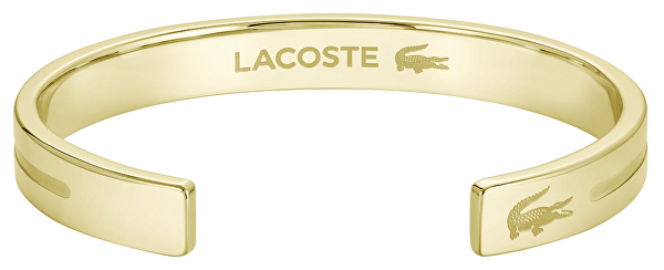 Otevřený pevný náramek z pozlacené oceli Adventurer 2040527