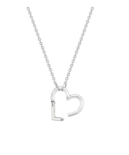 Romantický ocelový náhrdelník Srdíčko Ines 2040328