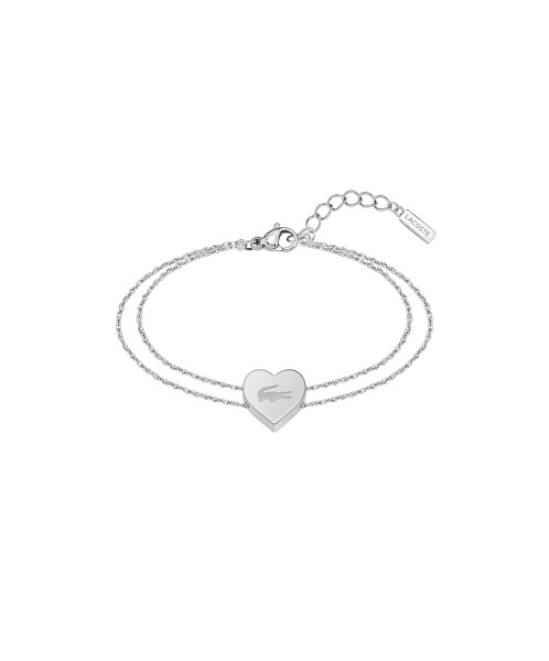 Bracciale romantico in acciaio Cuore 2040396