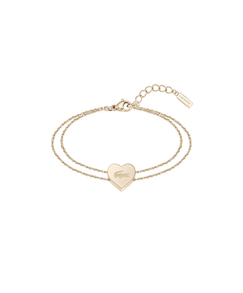 Bracciale romantico in oro rosa Cuore 2040397