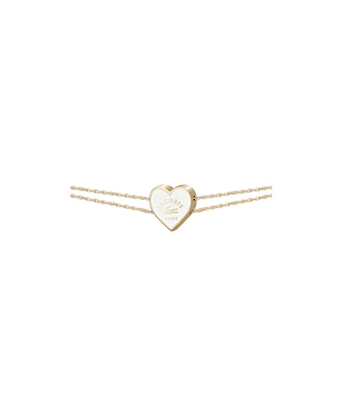 Bracciale romantico in oro rosa Cuore 2040397