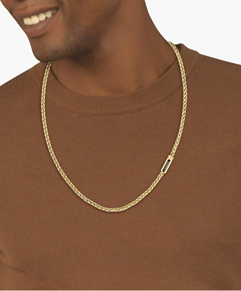 Stylový pozlacený náhrdelník Spelt 2040341