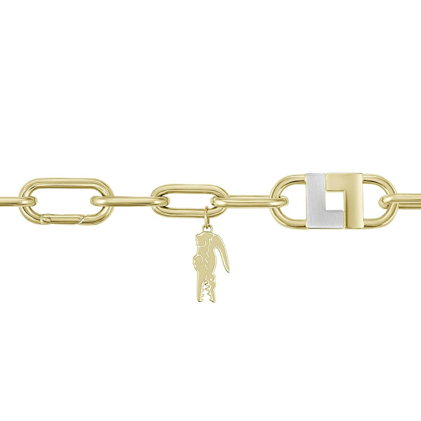 Distintivo bracciale da donna placcato in oro Charms 2040162