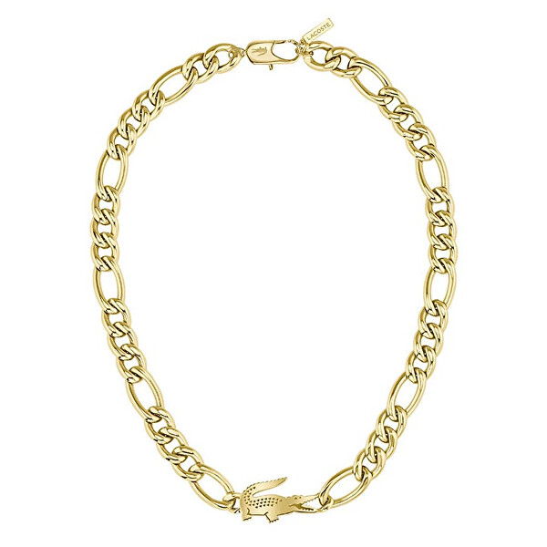 Pozlacený náhrdelník Crocodile 2040372