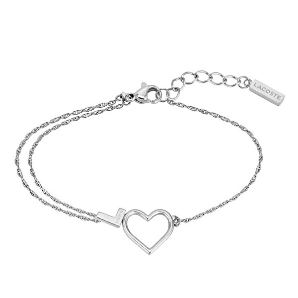 Romantický ocelový náramek Srdíčko Volte 2040014