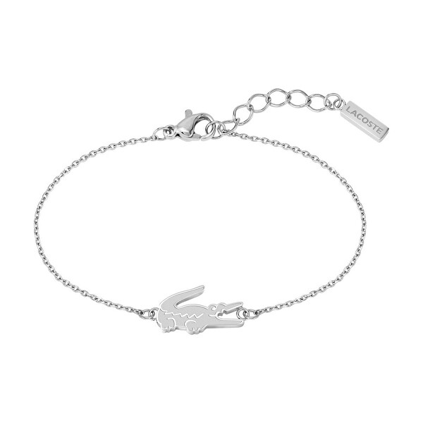 Elegante bracciale in acciaio da donna Crocodile 2040046