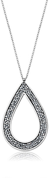 Krásny náhrdelník s kryštálmi SS Rocks Pear 49 crystal