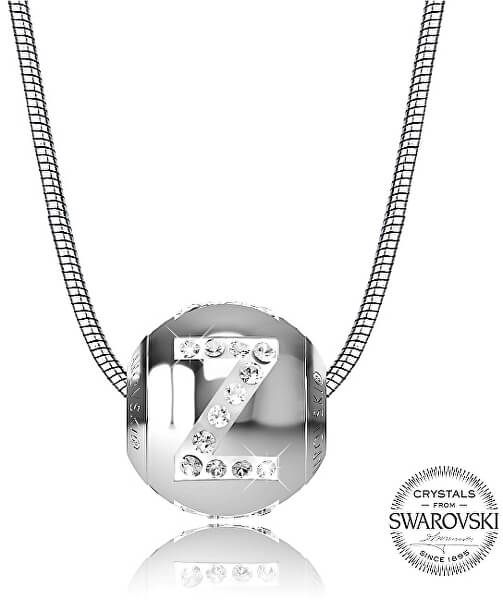 Oceľový náhrdelník písmeno Z Cleto-Z