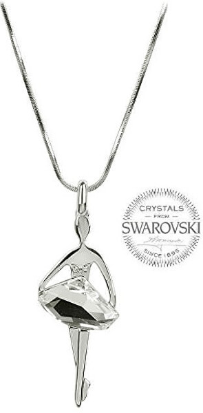 Originální náhrdelník Baletka Crystal