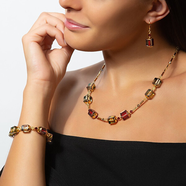Die außergewöhnliche Halskette Ihrer Majestät aus Lampglas NCU3 Perlen