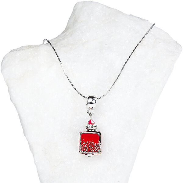 Elegantný dámsky náhrdelník Bitter Days s perlou Lampglas NSA25