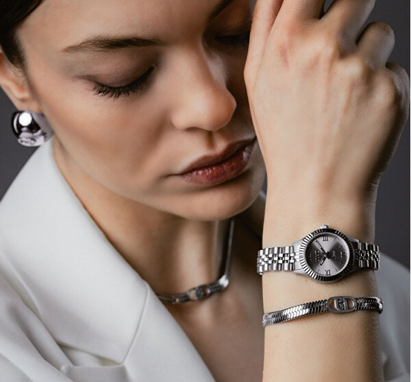 Dámský ocelový náhrdelník Hádek LJ3064