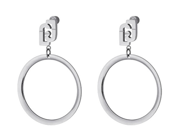 Moderní dlouhé náušnice z oceli LJ3055