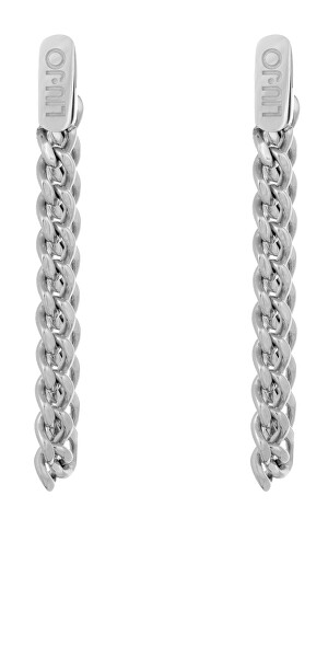 Moderni orecchini in acciaio Chains LJ1807