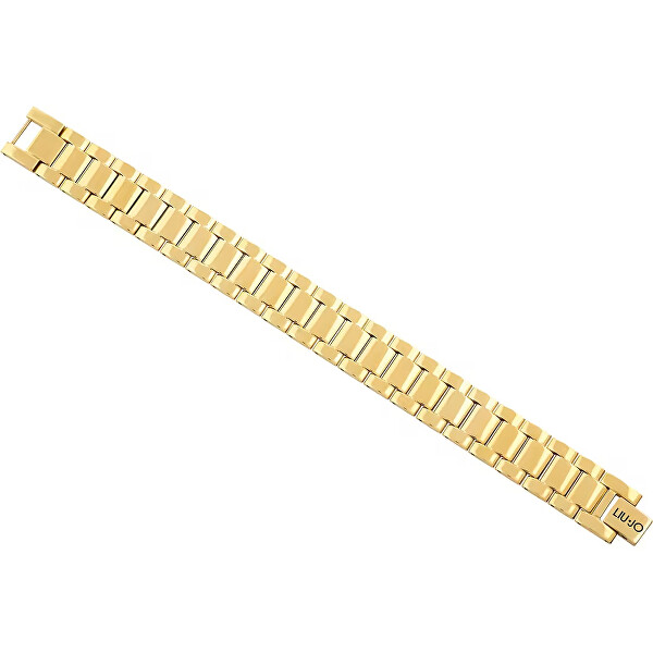 Brățară la modă placată cu aur Chains LJ1979