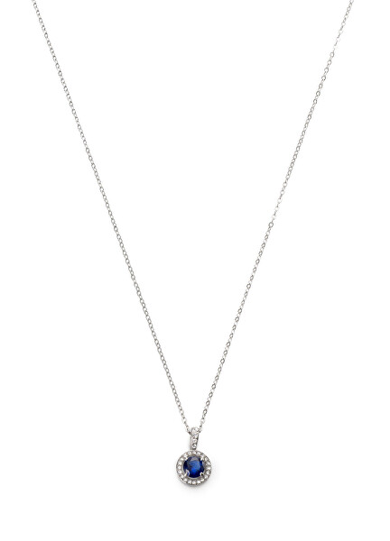 Ocelový náhrdelník s kubickými zirkony Essential LJ2199