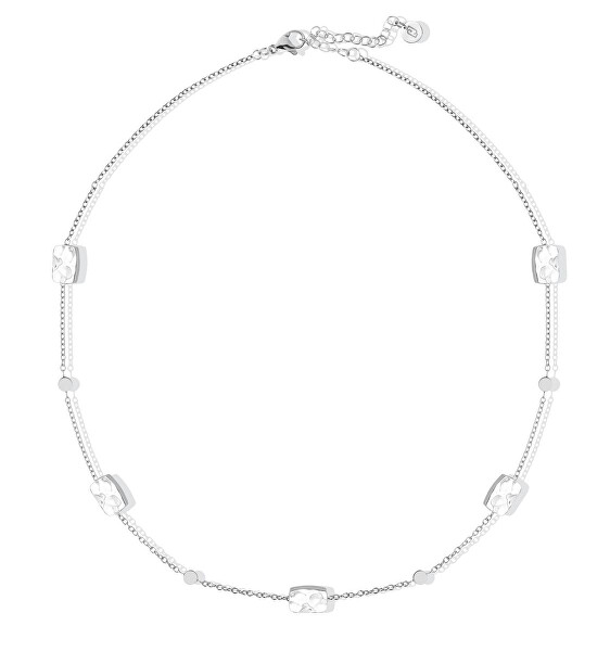 Originální náhrdelník z oceli LJ2871