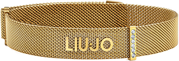 Vergoldetes Stahlarmband LJ1049