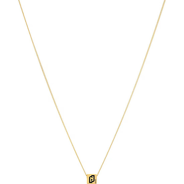 Elegante collana placcata in oro Identity LJ1945