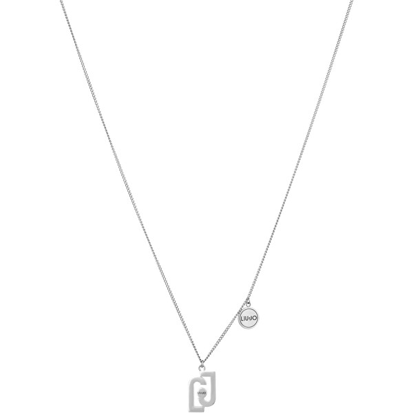 Štýlový oceľový náhrdelník s príveskom Identity LJ1981