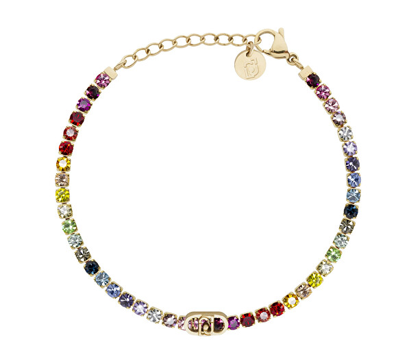 Tenisový náramek s duhovými krystaly Stones LJ3222