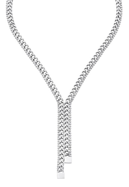 Výrazný ocelový náhrdelník pro ženy LJ2988