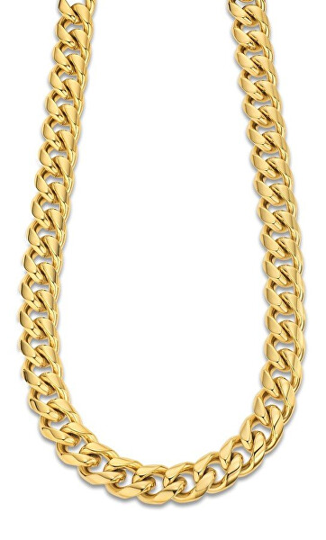 Masivní pozlacený náhrdelník Men in Black LS2215-1/1