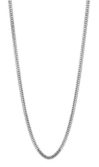 Pánský náhrdelník z oceli Men in Black LS1682-1/1