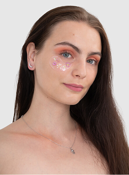 Elegantní stříbrné náušnice se zirkony Lístky Earparty LP3773-4/1