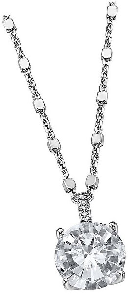 Elegantní stříbrný náhrdelník s krystaly Swarovski LP2005-1/1 (řetízek, přívěsek)