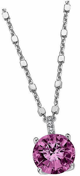 Elegantní stříbrný náhrdelník s krystaly Swarovski LP2005-1/2 (řetízek, přívěsek)