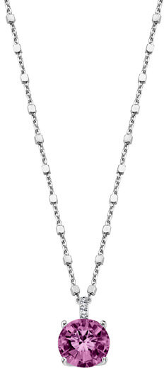 Elegantní stříbrný náhrdelník s krystaly Swarovski LP2005-1/2 (řetízek, přívěsek)