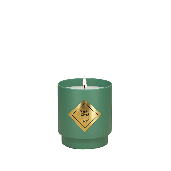 Candela profumata 40 ore con bracciale My Jolie Candle Village Abete innevato 320162