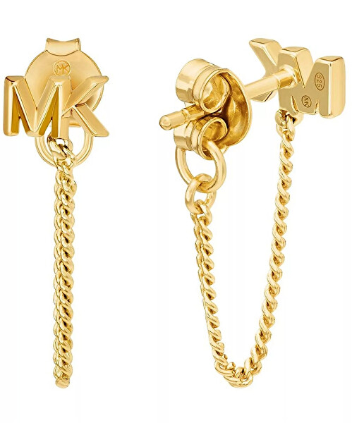 Fashion pozlacené visací náušnice Premium MKC1782710