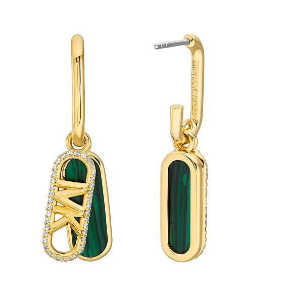 Fashion pozlacené visací náušnice Premium MKJ8293MC710