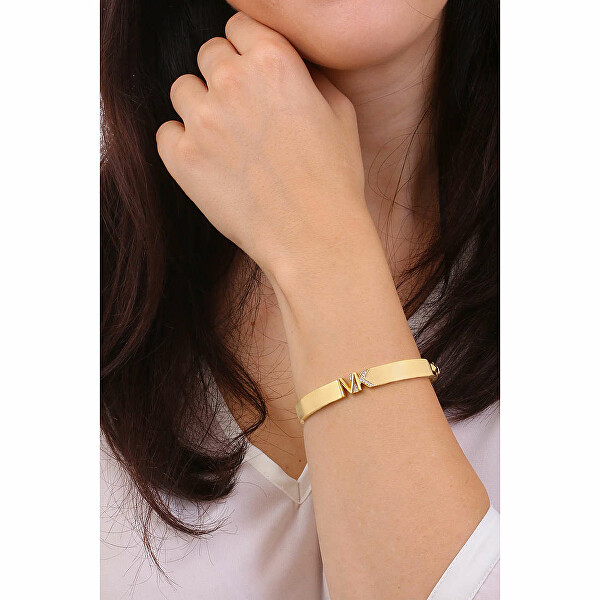 Luxuriöses vergoldetes Armband mit Zirkonia MKJ7966710-M