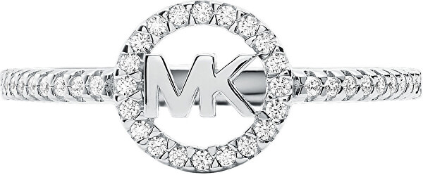 Anello lussuoso in argento con zirconi MKC1250AN040