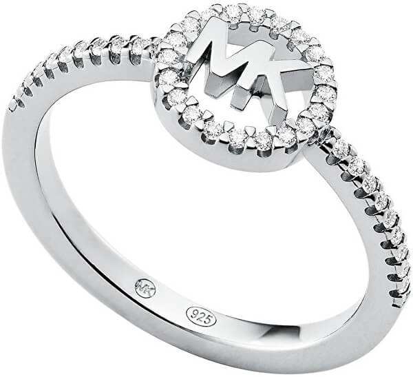 Luxusní stříbrný prsten se zirkony MKC1250AN040