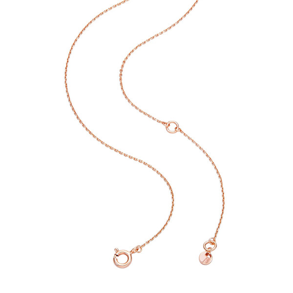 Módní pozlacený náhrdelník s kubickými zirkony MKC1826791