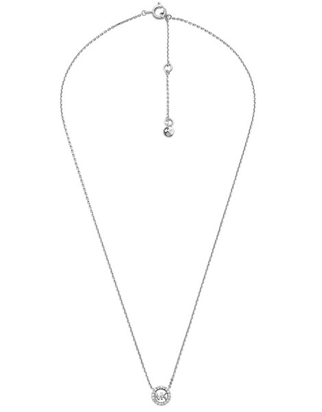 Collana moderna placcata in oro con zirconi cubici MKC1726CZ040