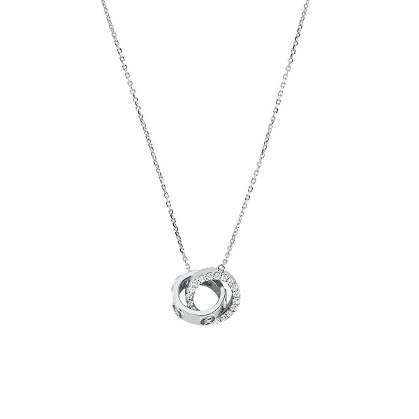 Nadčasový strieborný náhrdelník Premium MKC1554AN040