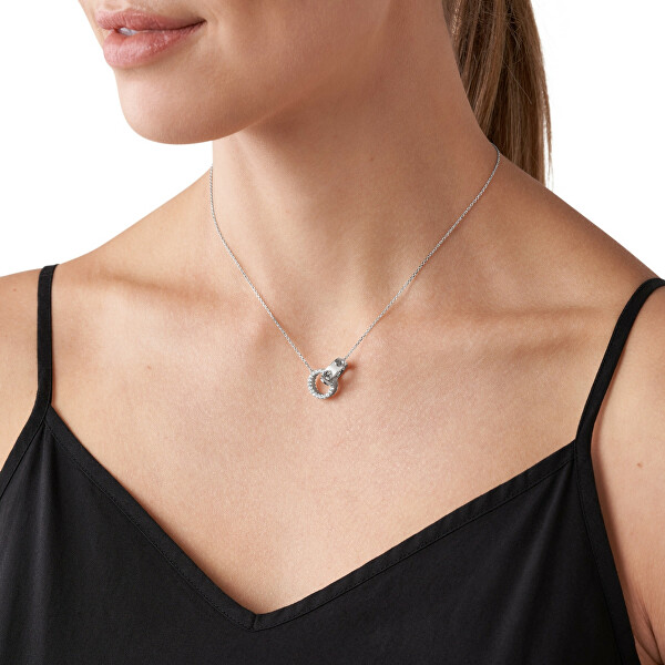 Nadčasový strieborný náhrdelník Premium MKC1554AN040