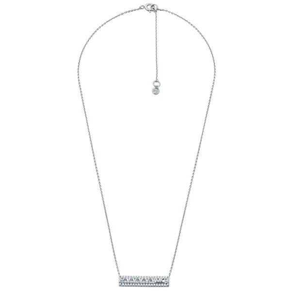 Nádherná súprava šperkov so zirkónmi MKC1688SET (náušnice, retiazka, prívesok)