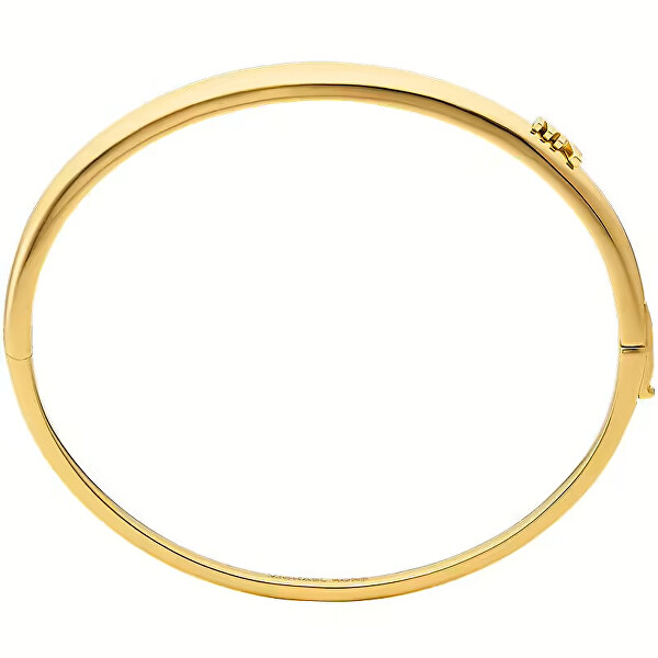 Pevný pozlacený náramek pro ženy Premium MKJ8540710