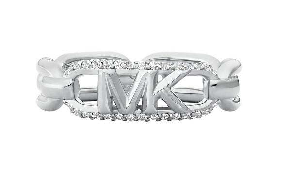 Stříbrný prsten se zirkony Premium MKC1658CZ040