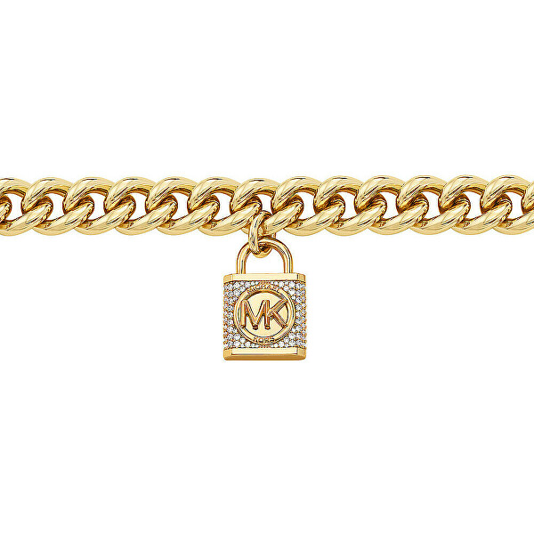 Výrazný náhrdelník s trblietavým príveskom Premium MKJ8059710 (retiazka, prívesok)
