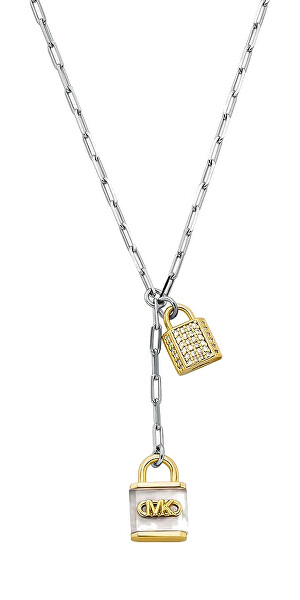 Fashion bicolor náhrdelník pro ženy Premium MKC1741TL931