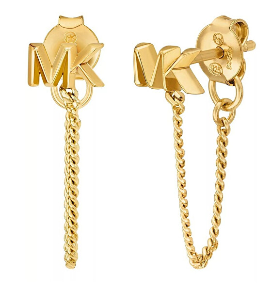Fashion pozlacené visací náušnice Premium MKC1782710